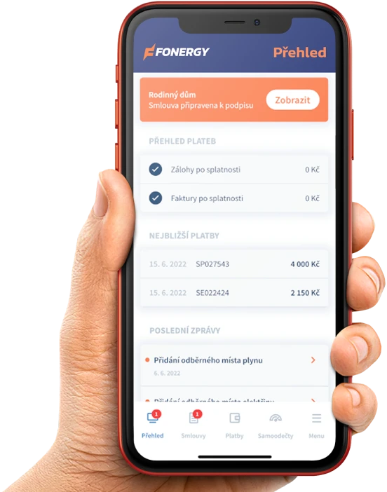 Fonergy telefon dekorace